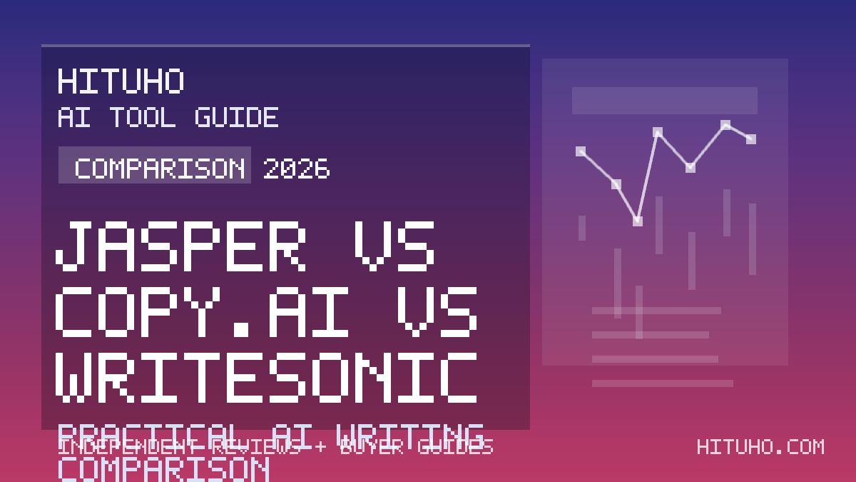 Jasper vs Copy.ai vs Writesonic: Practical Comparison