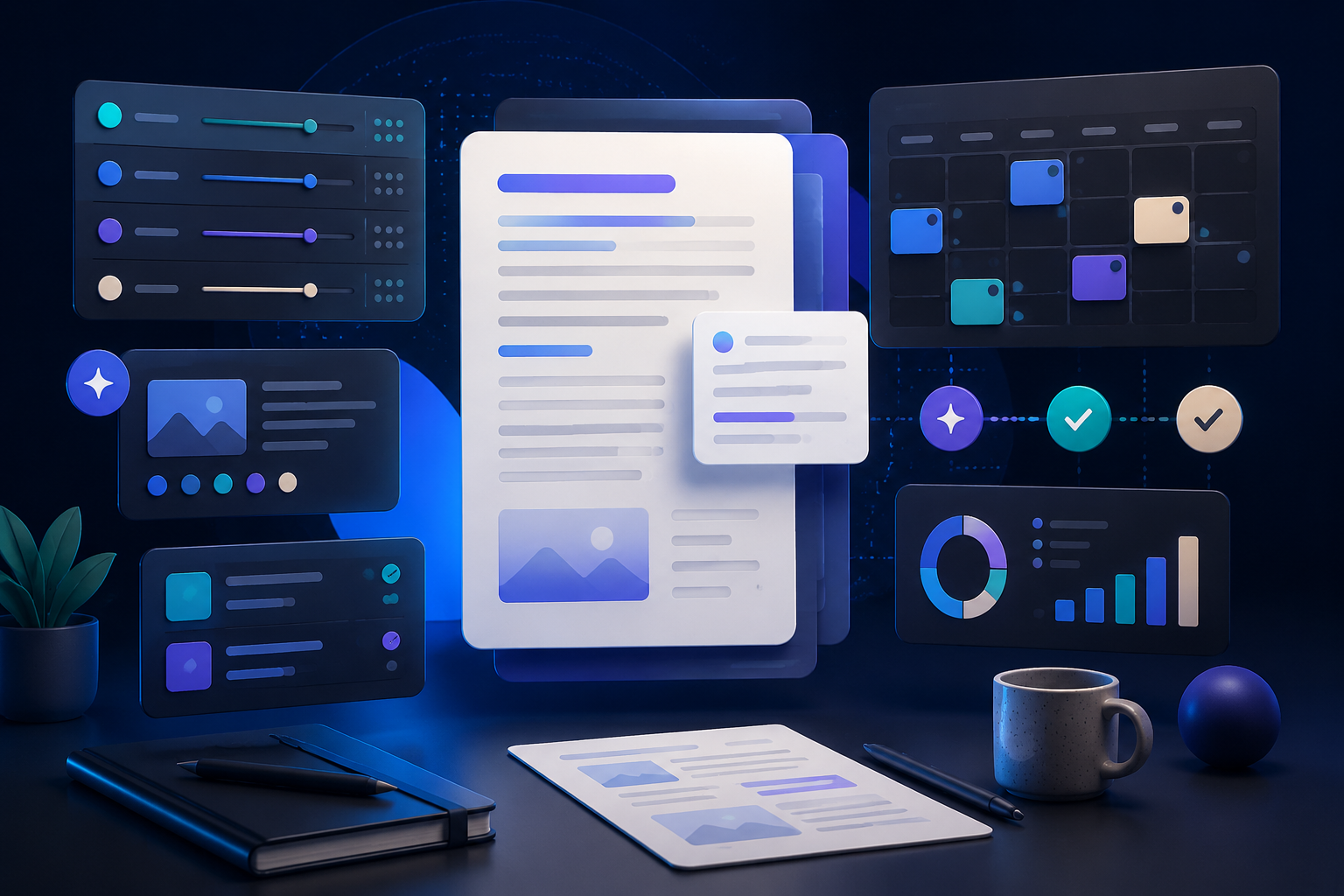 Anyword Review 2026: AI Copywriting & Campaign Testing workflow illustration