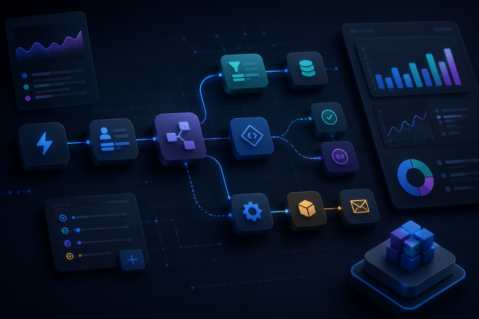 n8n Review 2026: AI Workflow Automation for Ops workflow illustration