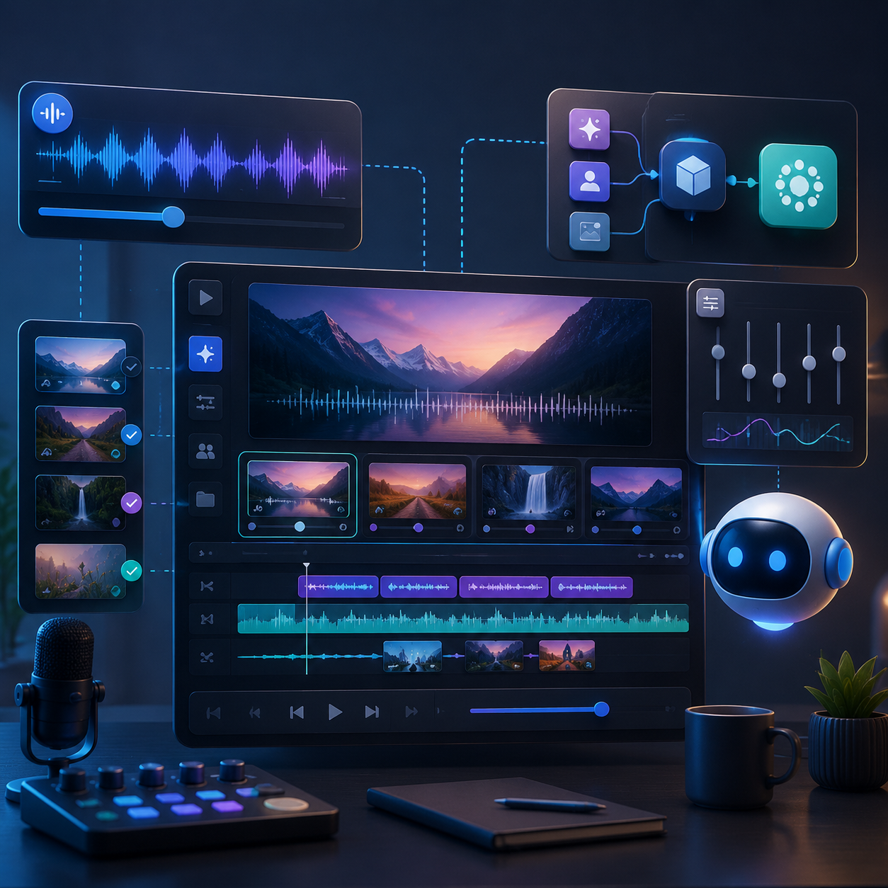 OpusClip Review 2026: Short-Form Video Repurposing workflow illustration