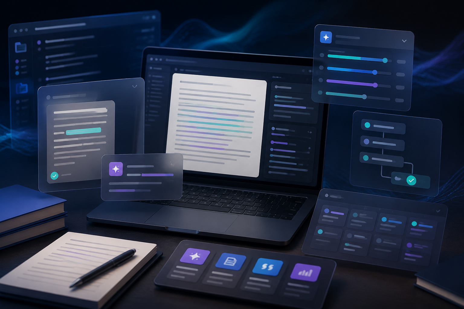 QuillBot Review 2026: Paraphrasing & Grammar Guide workflow illustration
