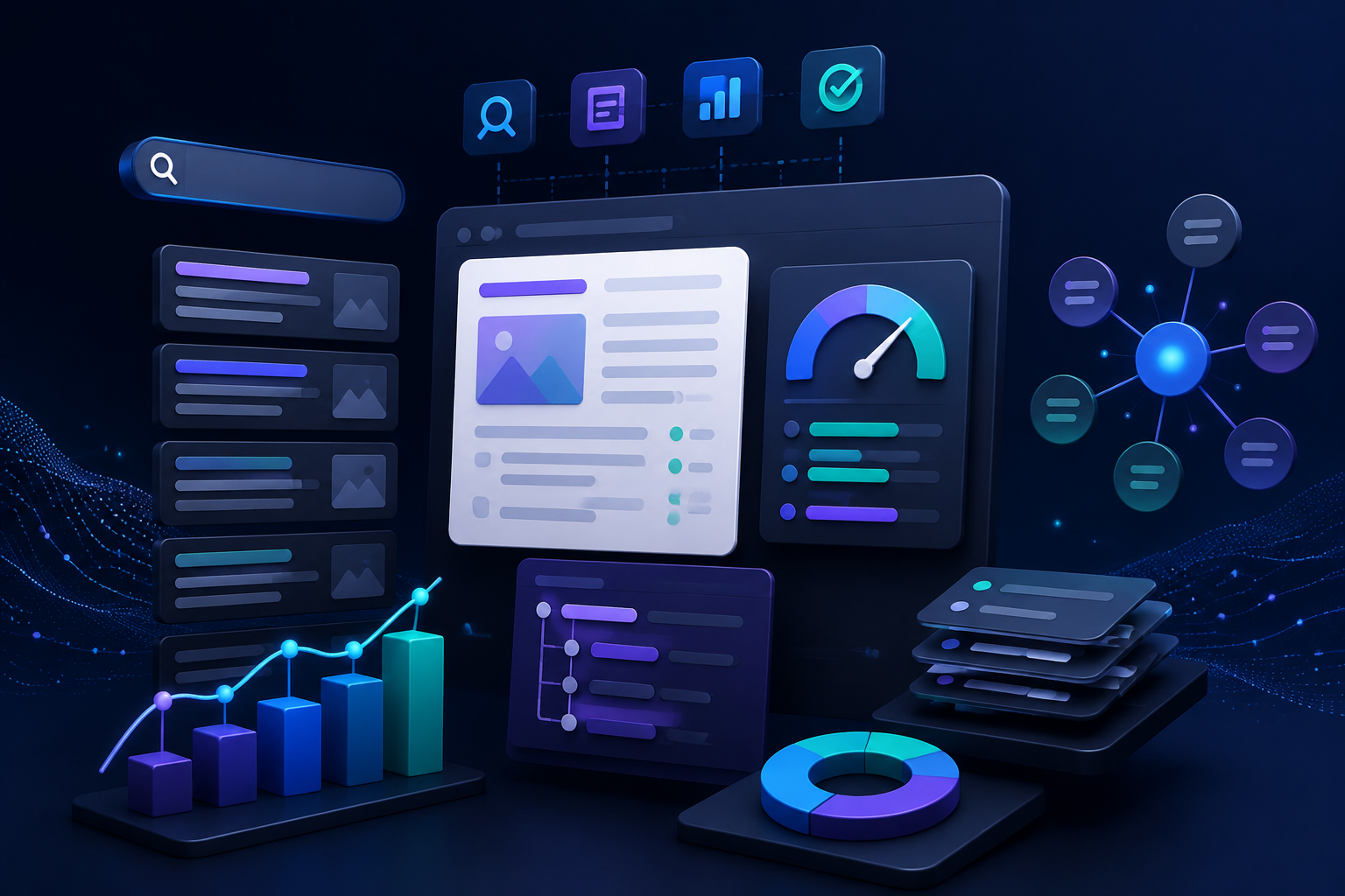 Surfer SEO Review 2026: Content Optimization Guide workflow illustration